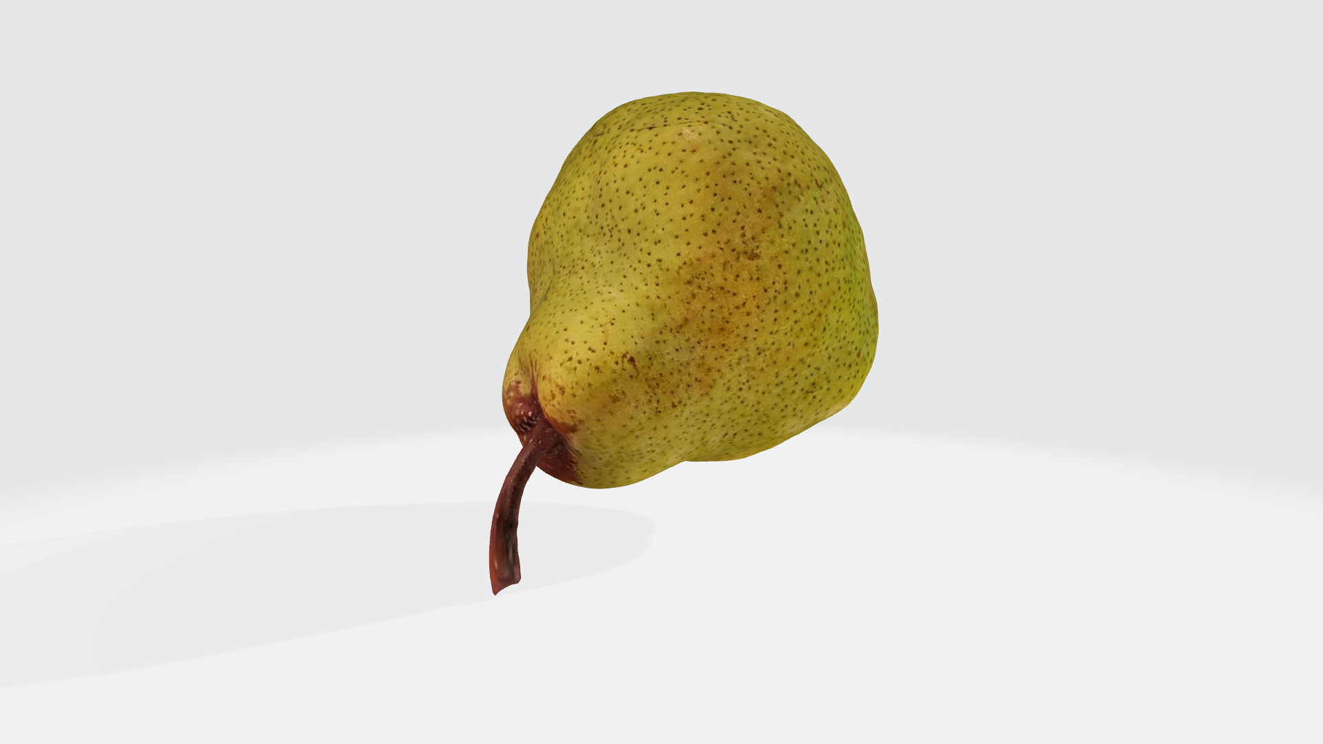 3D Scan Pear 01 Model