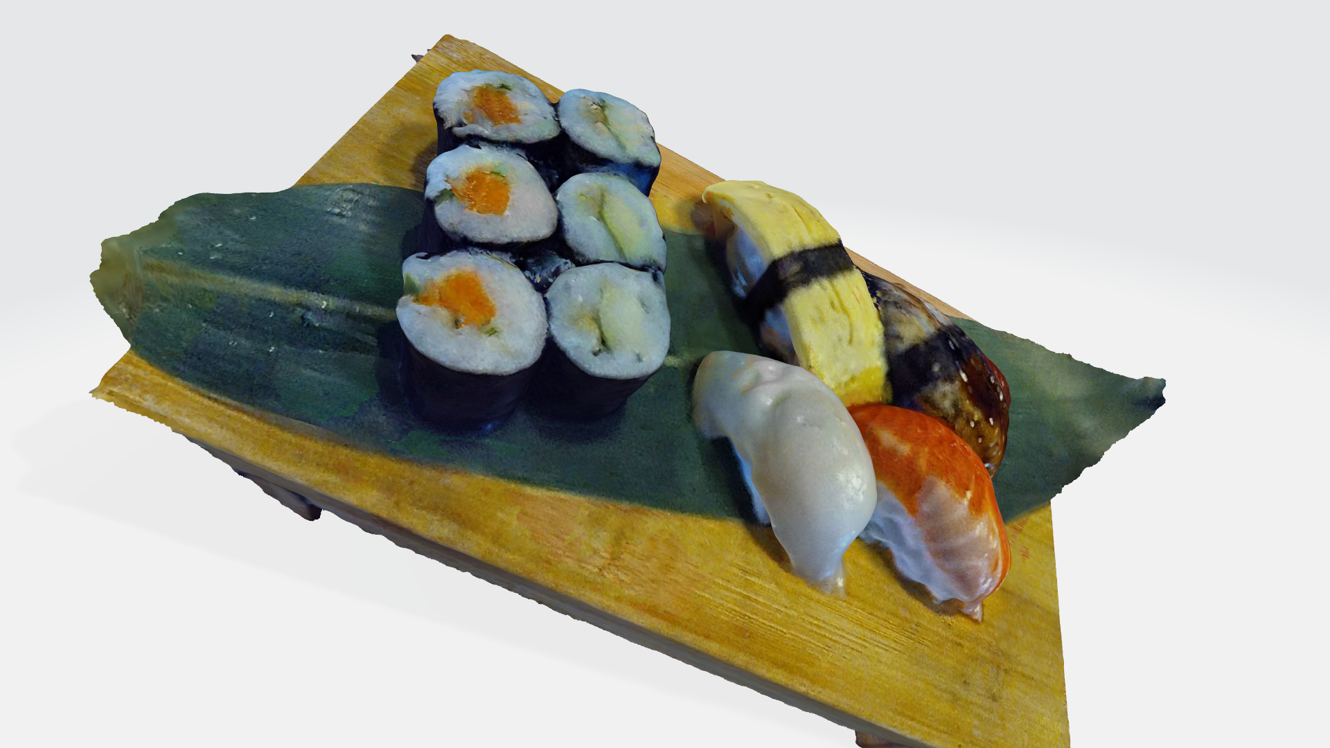 3d scan sushi