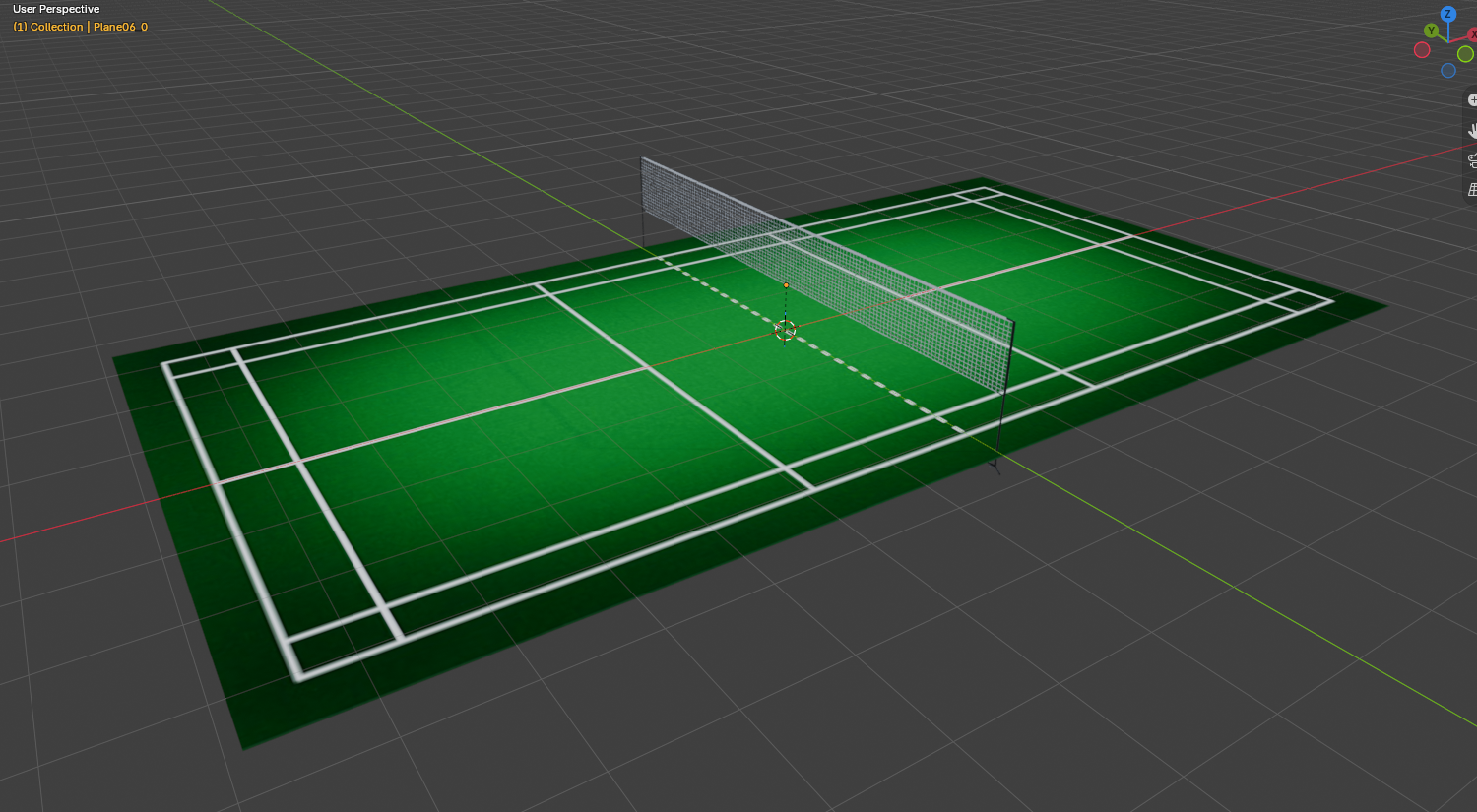 Badminton Court FBX